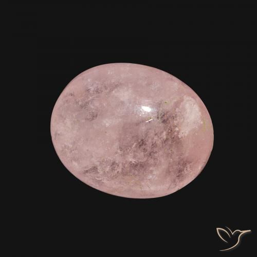 Morganite Rosa chiaro naturale da 6.00 ct, Ovale, Trasparente
