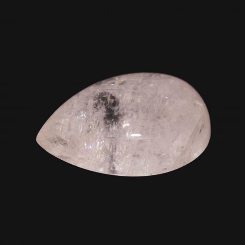 Morganite rosa fenicottero naturale da 5.09 ct, Forma a pera, Trasparente