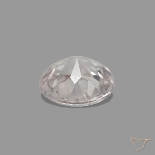 Morganite Rosa chiaro naturale da 0.35 ct, Rotondo, VS