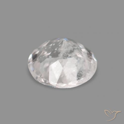 Morganite Rosa Molto Chiaro naturale da 0.30 ct, Rotondo, VS