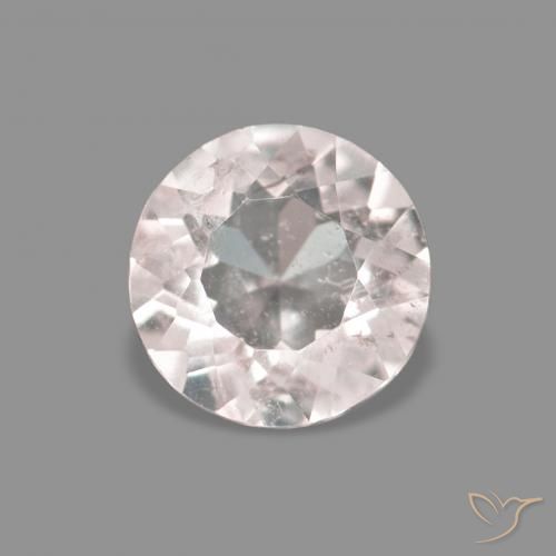 0.26ct Rosa Molto Chiaro Morganite, Rotondo, VS