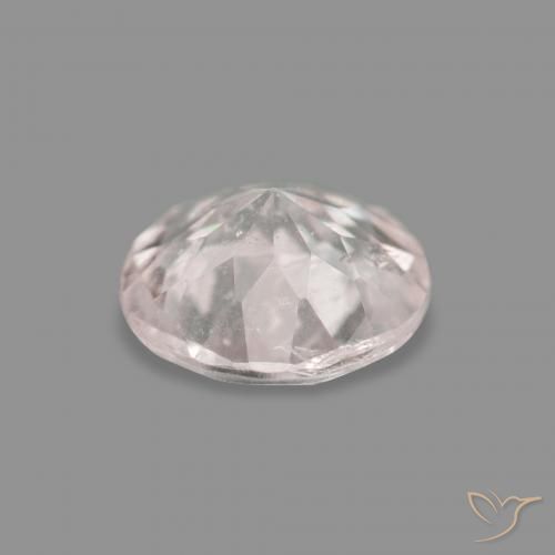 Morganite Rosa Molto Chiaro naturale da 0.26 ct, Rotondo, VS