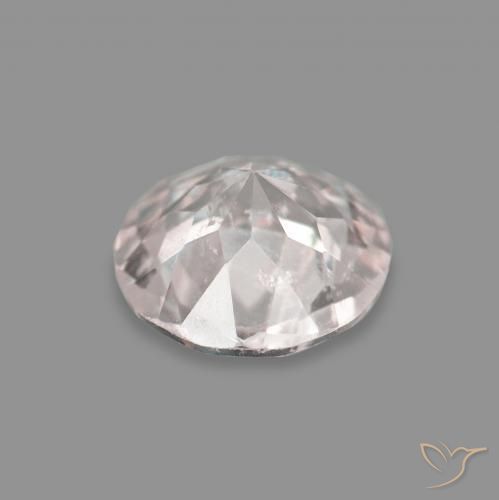 Morganite Rosa Molto Chiaro naturale da 0.24 ct, Rotondo, VS