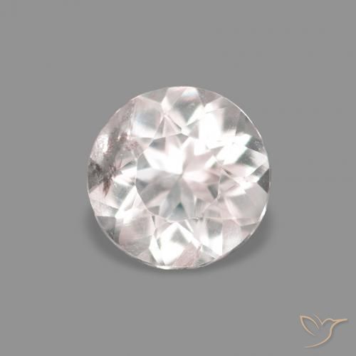 0.18ct Rosa Molto Chiaro Morganite, Rotondo, VS