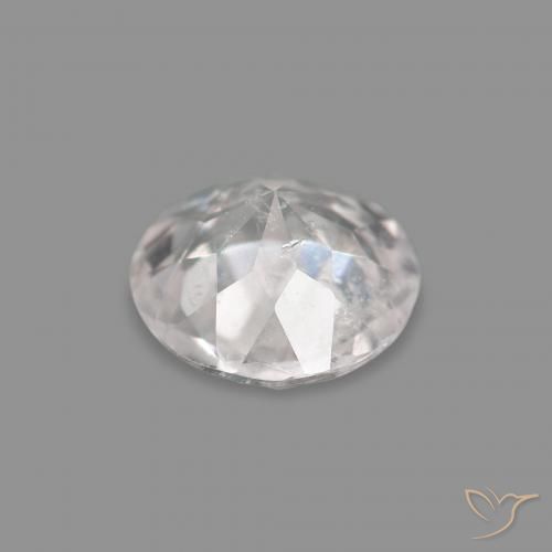 Morganite Rosa Molto Chiaro naturale da 0.26 ct, Rotondo, VS
