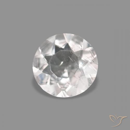 Morganite Rosa Molto Chiaro naturale da 0.36 ct, Rotondo, VS