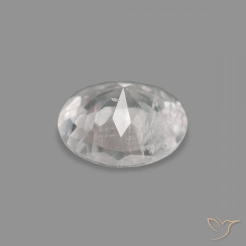 Morganite Rosa Molto Chiaro naturale da 0.36 ct, Rotondo, VS