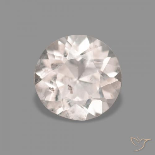 0.36ct Rosa Molto Chiaro Morganite, Rotondo, VS