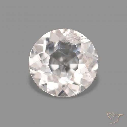0.45ct Rosa Molto Chiaro Morganite, Rotondo, VS