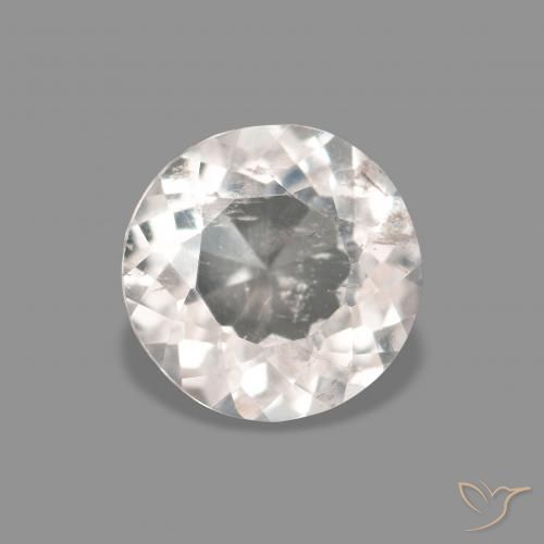 0.44ct Rosa Molto Chiaro Morganite, Rotondo, VS