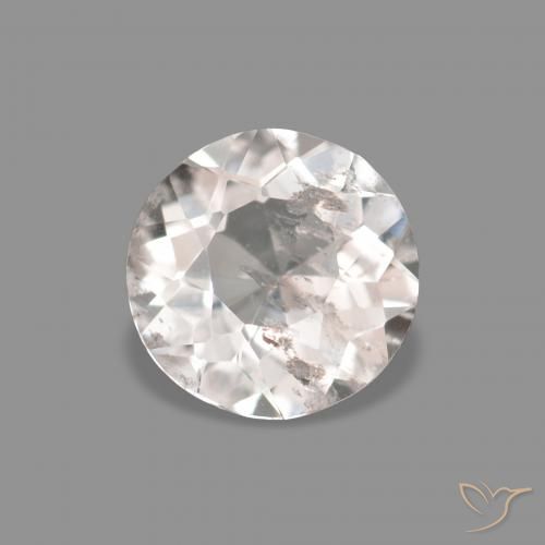 0.33ct Rosa Molto Chiaro Morganite, Rotondo, VS