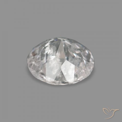 Morganite Rosa Molto Chiaro naturale da 0.33 ct, Rotondo, VS