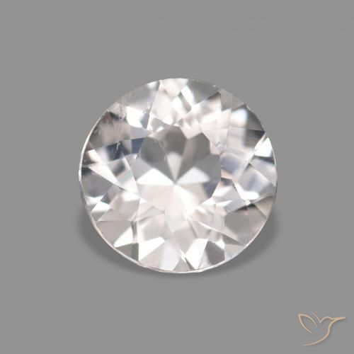 0.38ct Rosa Molto Chiaro Morganite, Rotondo, VS
