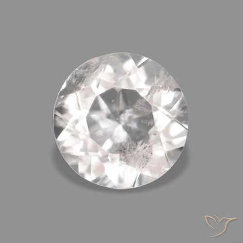 0.32ct Rosa Molto Chiaro Morganite, Rotondo, VS