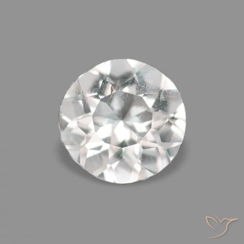 0.22ct Rosa chiaro Morganite, Rotondo, VVS-VS