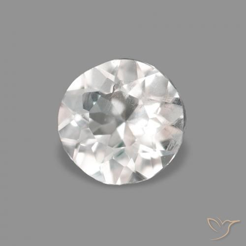 Morganite Rosa chiaro naturale da 0.22 ct, Rotondo, VVS-VS