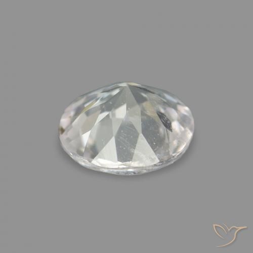 Morganite Rosa chiaro naturale da 0.22 ct, Rotondo, VVS-VS