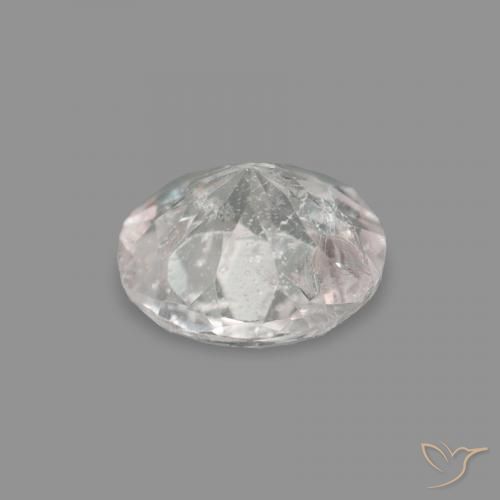 Morganite Rosa Molto Chiaro naturale da 0.18 ct, Rotondo, VS-SI
