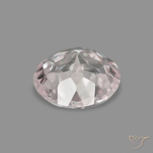 Morganite Rosa Molto Chiaro naturale da 0.36 ct, Rotondo, VS-SI