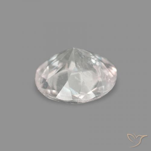 Morganite Rosa Molto Chiaro naturale da 0.16 ct, Rotondo, VS-SI
