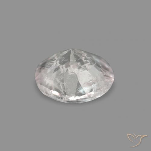 Morganite Rosa Molto Chiaro naturale da 0.21 ct, Rotondo, VS-SI