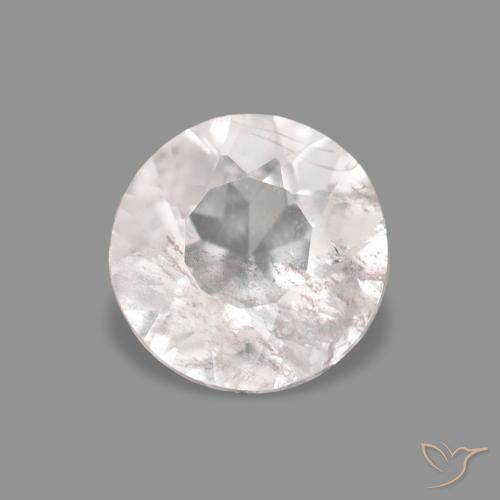 0.27ct Rosa Molto Chiaro Morganite, Rotondo, VS-SI