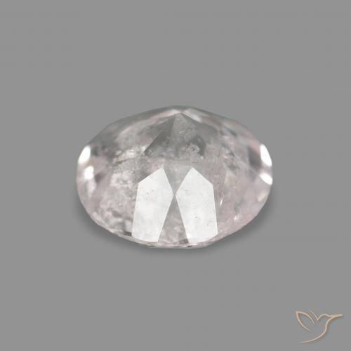Morganite Rosa Molto Chiaro naturale da 0.42 ct, Rotondo, VS-SI