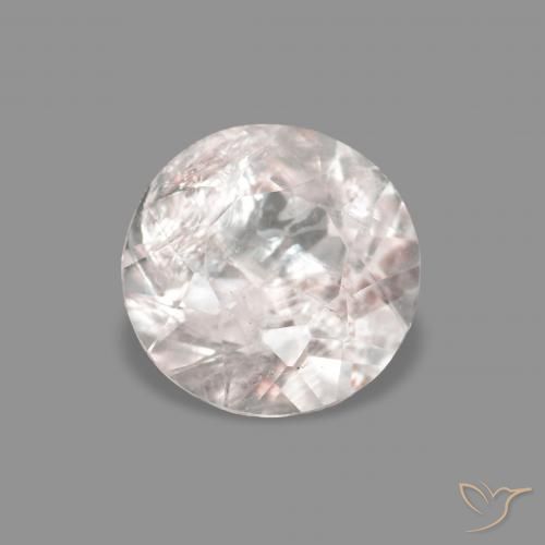0.40ct Rosa Molto Chiaro Morganite, Rotondo, VS-SI