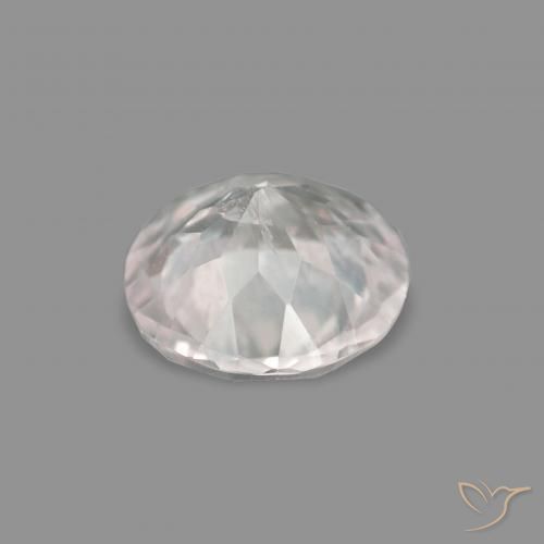 Morganite Rosa Molto Chiaro naturale da 0.40 ct, Rotondo, VS-SI