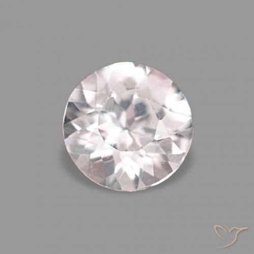 0.18ct Rosa chiaro Morganite, Rotondo, VS