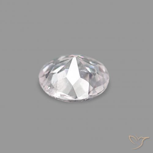 Morganite Rosa chiaro naturale da 0.21 ct, Rotondo, VS