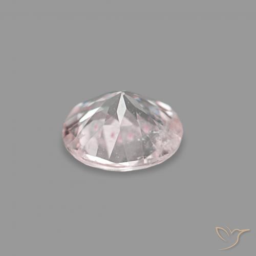 Morganite Rosa chiaro naturale da 0.24 ct, Rotondo, VS