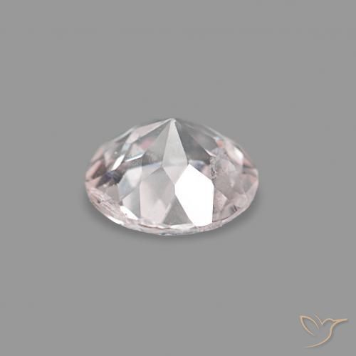 Morganite Rosa chiaro naturale da 0.29 ct, Rotondo, VS