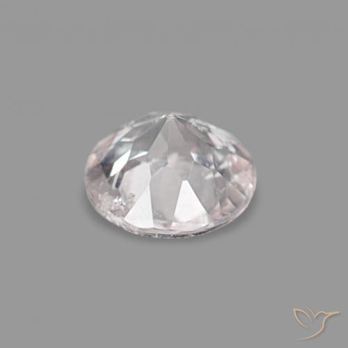 Morganite Rosa chiaro naturale da 0.29 ct, Rotondo, VS
