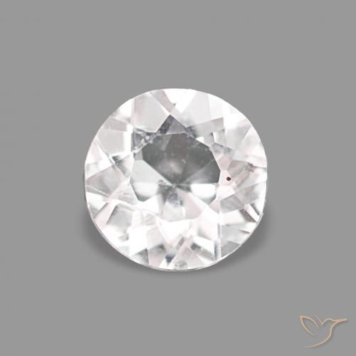 0.28ct Rosa Molto Chiaro Morganite, Rotondo, VVS-VS