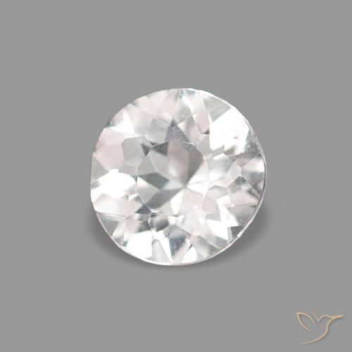 Morganite Rosa Molto Chiaro naturale da 0.22 ct, Rotondo, VVS