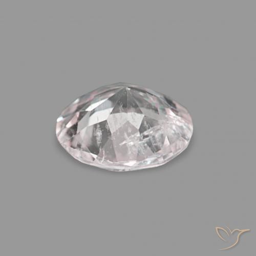 Morganite Rosa Molto Chiaro naturale da 0.35 ct, Rotondo, VS-SI
