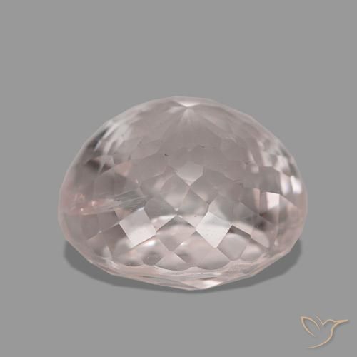 Morganite Rosa chiaro naturale da 6.70 ct, Ovale, VS