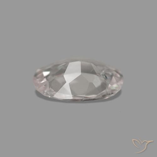 Morganite rosa fenicottero naturale da 0.37 ct, Taglio ovale, VS