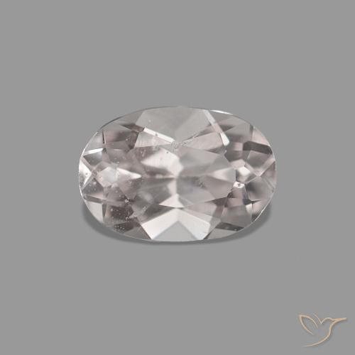 0.31ct Rosa chiaro Morganite, Ovale, VS