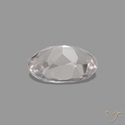 Morganite Tono rosa rosa naturale da 0.32 ct, Taglio ovale, VVS