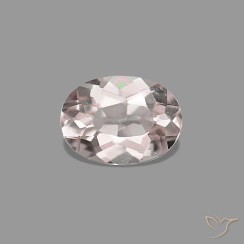 0.33ct Rosa Molto Chiaro Morganite, Ovale, VVS