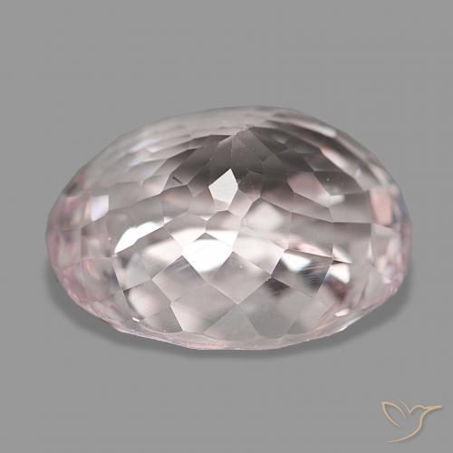 Morganite rosa fenicottero naturale da 5.59 ct, Ovale, VS