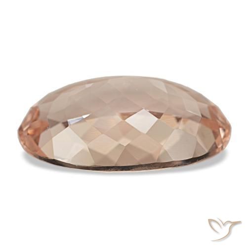 Morganite naturale rosa da 6,71 ct, taglio ovale, VVS