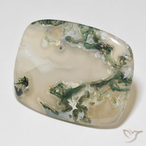 Agata muschiata Multicolore naturale da 82.54 ct, Cuscino, Traslucido