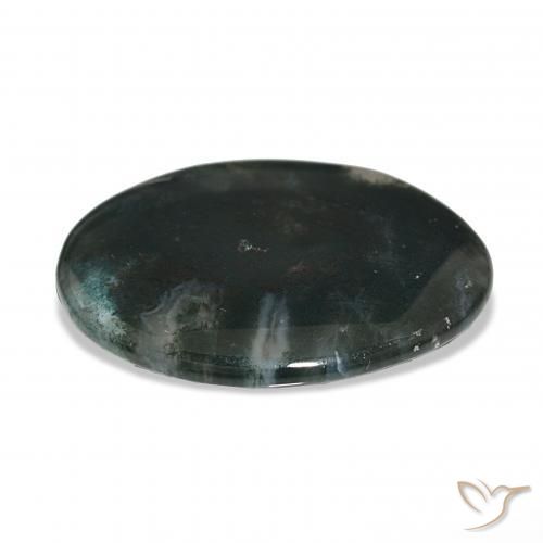 Agata muschiata Multicolore naturale da 30.13 ct, Ovale, Traslucido