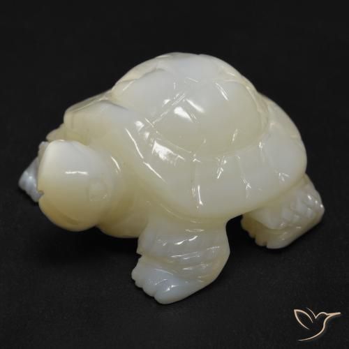 Madreperla bianco perla naturale da 21.64 ct, Taglio a fantasia, Opaco