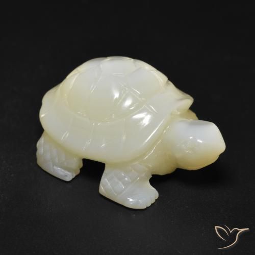 Madreperla bianco perla naturale da 22.16 ct, Taglio a fantasia, Opaco