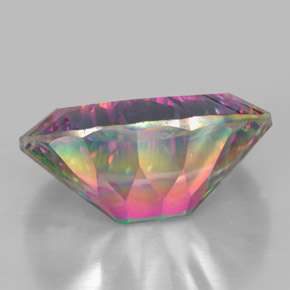 Quarzo mistico Arcobaleno superiore naturale da 10.65 ct, Taglio ovale, VVS-VS