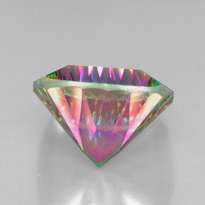 Quarzo mistico Arcobaleno superiore naturale da 29.01 ct, Taglio a cuscino, VVS-VS